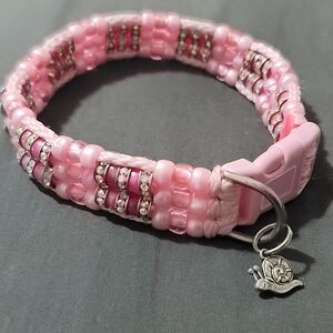 COPY - Custom Handmade Beaded Bling Dog Collar